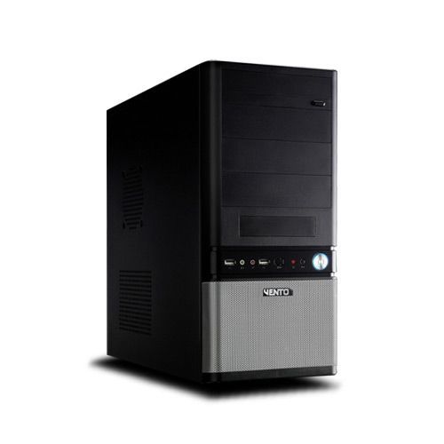 VENTO 400W Powerlı Penceresiz ATX/Micro ATX Siyah,Gümüş Kasa VENTO-TA-K61-400