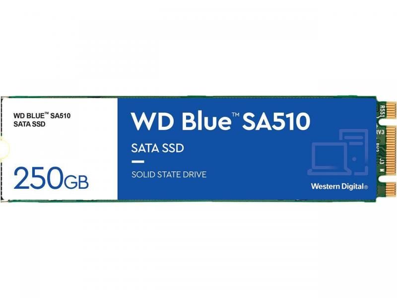 WD WDS250G3B0B Blue SA510 SATA SSD 2.5 inç 7 mm kasalı 250GB