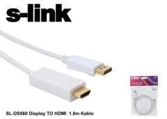 S-LINK 1.8 Metre Display-HDMI Çevirici Kablo SL-DS560