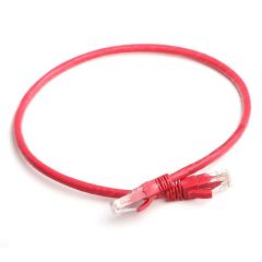 DARK DK-CB-NT6U100R Cat6 1m UTP Awg 24/7 Bakır Kırmızı Patch Network Kablosu