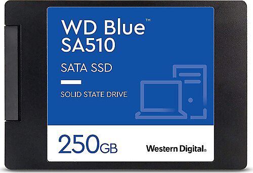 WD WDS250G3B0A Blue SA510 SATA SSD 2.5 inç 7 mm kasalı 250 GB