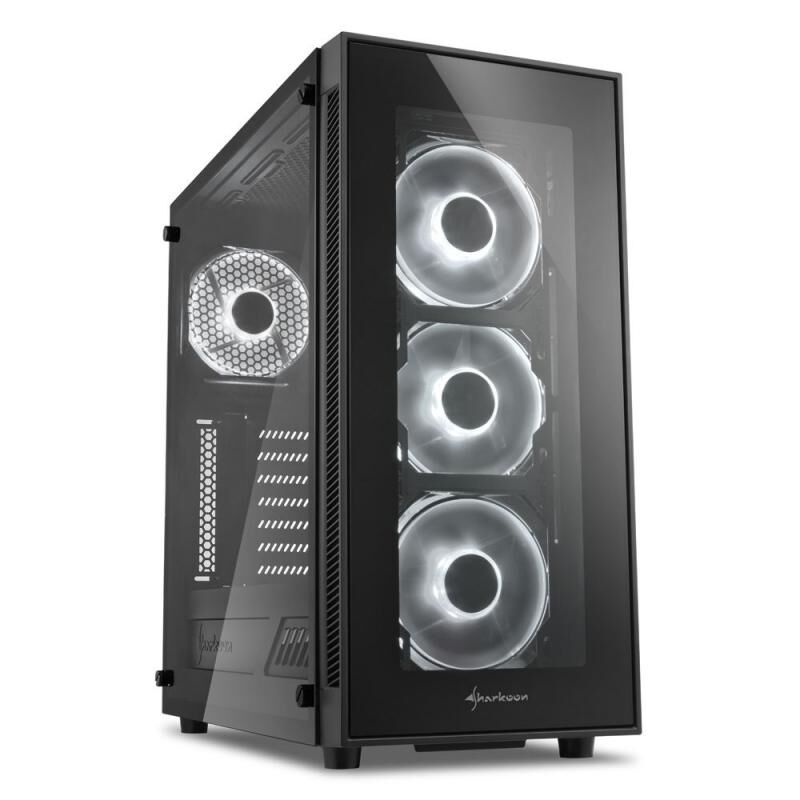 SHARKOON TG5-WHITE Belirgin Şık ve Kaliteli Midi Tower Kasa