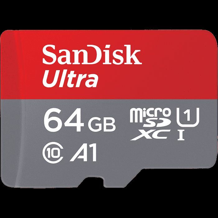 SANDISK 64GB Ultra 100MB Class 10 UHS I Micro SD SDSQUAR-064G-GN6MA