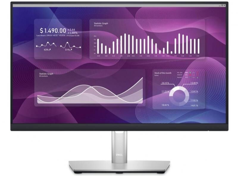 DELL P2223HC 21,5'' 1920x1080 14ms USB-C DP HDMI Siyah LED Monitör