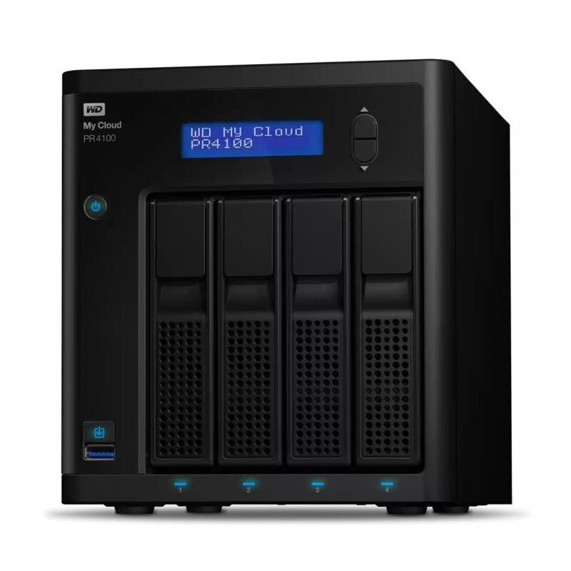 WD WDBNFA0720KBK-EESN MY CLOUD STORAGE 72TB Pro Series PR4100