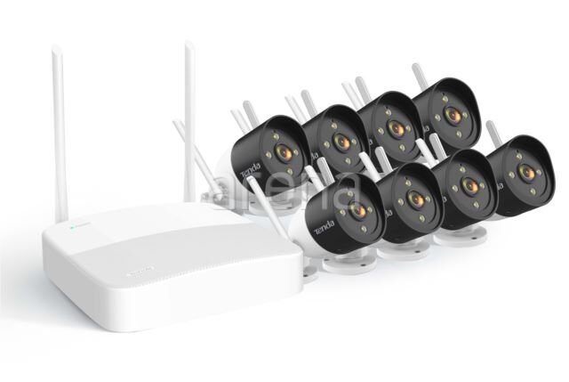 TENDA K8W-3TC 8 Kanal Kablosuz 2K Güvenlik Kamerası Kit