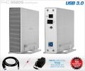 FRISBY FHC-3520S 3.5'' USB3.0 Sata Gümüş HDD Disk Kutusu