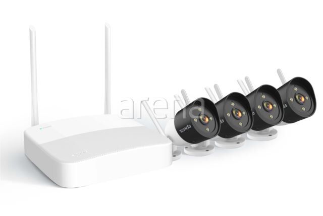 TENDA K4W-3TC 4 Kanal Kablosuz 2K Güvenlik Kamerası Kit