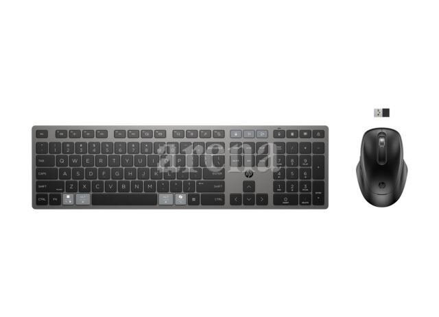 HP 9T5A9AA 720 Dual-Mode Rechargeable Wireless Keyboard ve Mouse