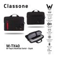 CLASSONE W-TX40 15.6 inch Uyumlu Macbook Tablet Taşıma Ça