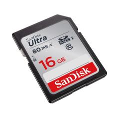 SANDISK SDSDUNC-016G-GN6IN 16GB Ultra SDHC 80MB Class 10 UHS I SD-MMC Kart