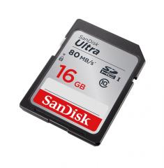 SANDISK SDSDUNC-016G-GN6IN 16GB Ultra SDHC 80MB Class 10 UHS I SD-MMC Kart