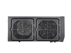 SILVERSTON Penceresiz Midi Tower Powersız Siyah Kasa