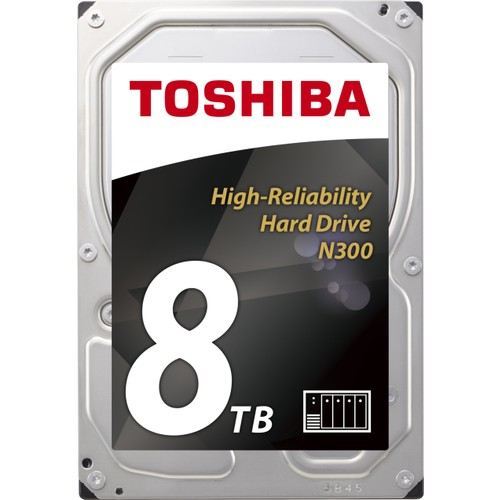 TOSHIBA HDWN180UZSVA 8TB N300 7200RPM 128MB Sata 3.0 3.5'' Dahili Disk
