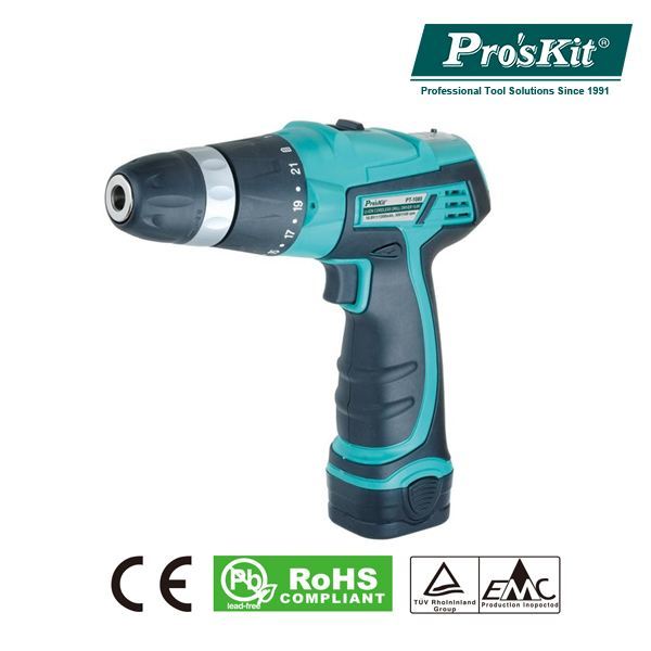 PROSKIT 10.8V 2 Hız Ayarlı Şarjlı Matkap