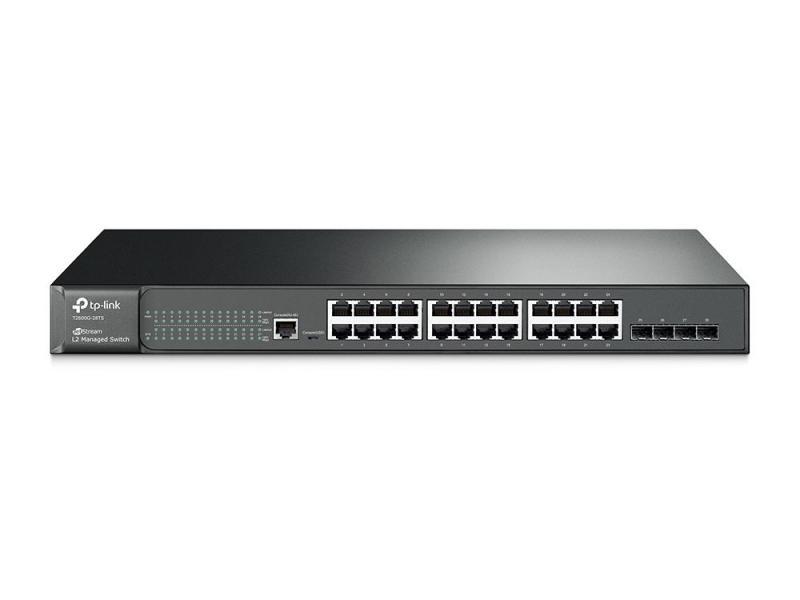 TP-LINK TL-SG3424 10/100/1000Mbps 24xPort Pure L2 Managed 4 Combo SFP Switch