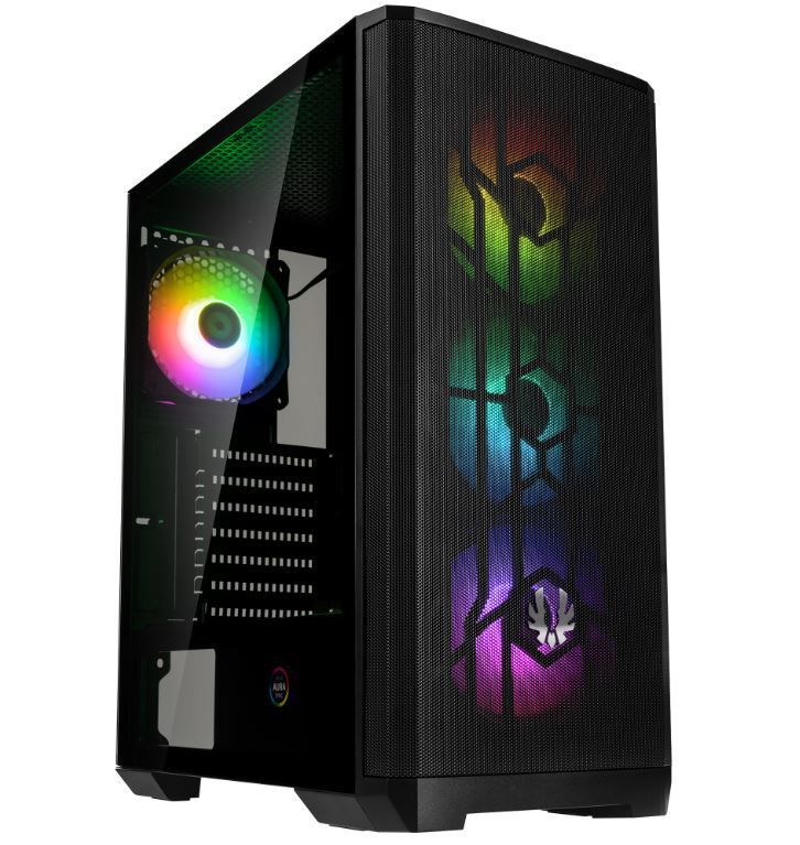 BITFENIX NSE-300-KKGSK-4A NOVA MESH SE TG + 4ARGB WITH CONTROLLER Black