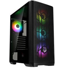 BITFENIX NSE-300-KKGSK-4A NOVA MESH SE TG + 4ARGB WITH CONTROLLER Black