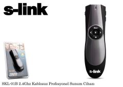 S-LINK 2.4GHZ Presenter Lazer Siyah USB Kumanda SKL-01B