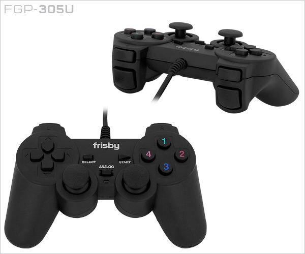 FRISBY FGP-305U PC PS3 Usb Titreşimli Gamepad