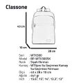 CLASSONE BP-WTX300SK WTX300SK Pro 15.6 inch uyumlu Macbook