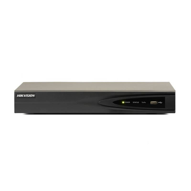 HAIKON 4 Kanal 4 Port POE 40W 40Mbps 1Sata 6TB H.265 NVR Kayıt Cihazı DS-7604NI-K1-4P-B