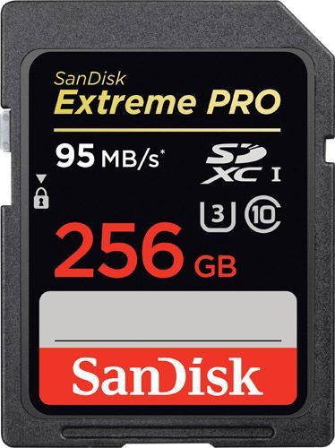 SANDISK SDSDXXY-256G-GN4IN 256 GB Extreme Pro SDHC 95 MB Class 10 SD-MMC Kart