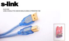 S-LINK 7m USB2.0 Yazıcı Kablosu SLX-330
