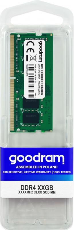 GOODRAM GR3200S464L22S-8G 8GB DDR4 3200MHZ CL22 SODIMM RAM