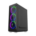 QUADRO QDR-EVK-RYZ2700 GAMEMAX EVK-R7-2700 4.1/8GB/480SSD/4GB RX570/FDOS/GAMING PC