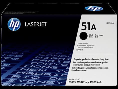 HP No 51A Siyah 6500 Sayfa Lazer Toner Q7551A