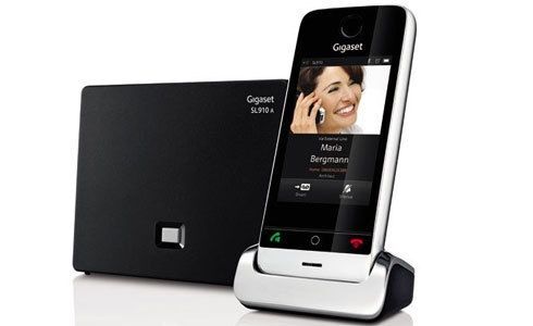 GIGASET SL910 500 Rehber Caller ID Blutooth Sms Dect Telefon