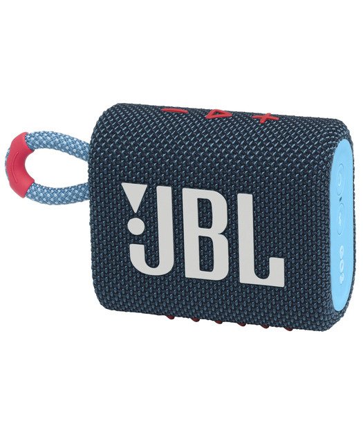 JBL Go3 Bluetooth Hoparlör IP67 Mavi Pembe