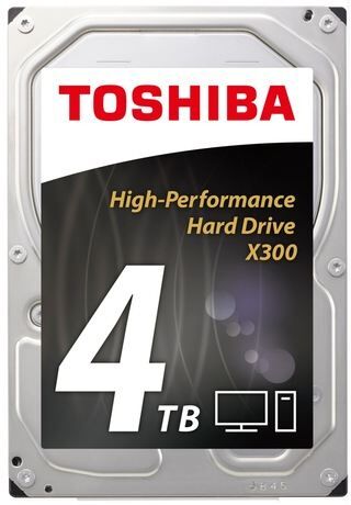 TOSHIBA 4TB 3.5'' 7200RPM 128MB Sata3 P300 Bulk Masaüstü Dahili HardDisk HDWE140UZSVA