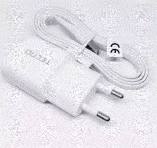 TECNO U330TEA-WHITE ŞARJ CİHAZI U330TEA BEYAZ