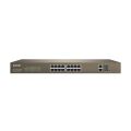 TENDA TEF1218P-16-250W 802.3af/at/230W Güç/2x10/100/1000Base-T/2x1000 SFP