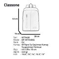 CLASSONE BP-WTX406G -15.6'' Sırt ÇNT GRİ