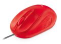 TRUST 21793 Kablolu USB Optik Compact Kırmızı Mouse