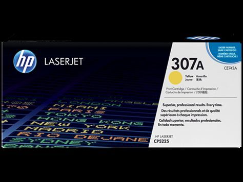 HP CE742A No 307A Sarı 7300 Sayfa Lazer Toner