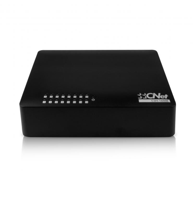 CNET 10/100Mbps 16xPort Masaüstü Fast Ethernet Switch CSH-1600E