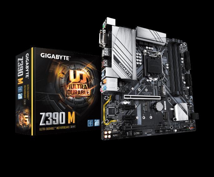 GIGABYTE Z390-M MAB INTEL Z390 1151 DDR4 4000MHZ 1 xHDMI