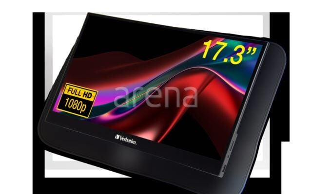 VERBATIM 49593 17.3'' 1920 x 1080 Full Hd Dokunmatik Taşınabilir Monitör