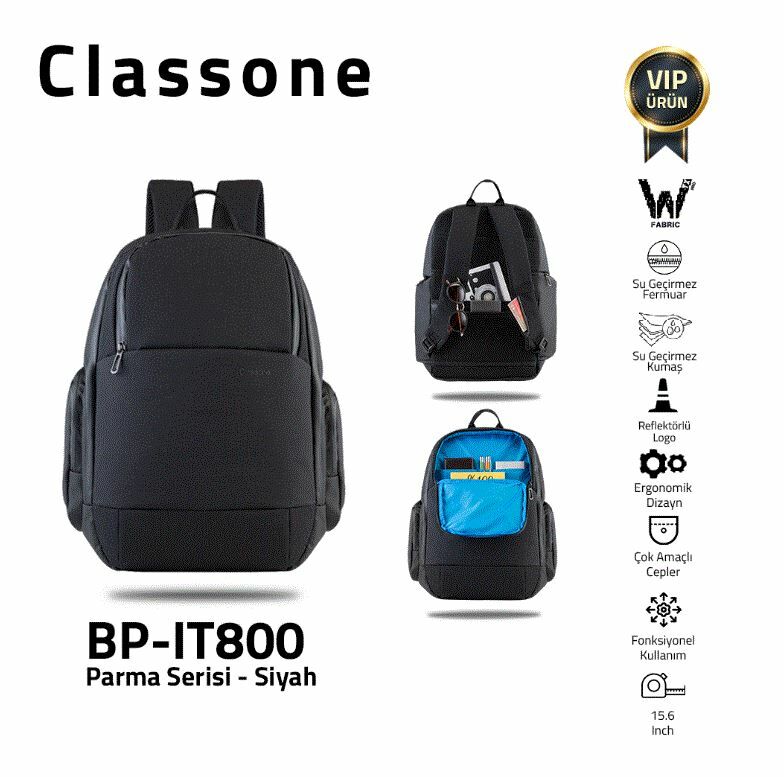 CLASSONE BP-IT800 Parma 15.6'' Sırt Çant