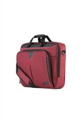 CLASSONE VP3405 Taranto  14'' Su geçirmez kumaş NotebookLaptop Çantası-Bordo