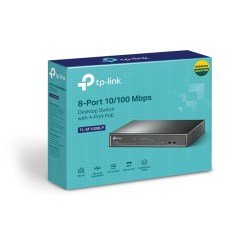Tp-Link TL-SF1008LP 8Port 10/100 4 Port PoE Switch