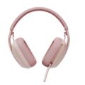 LOGITECH 981-001224 Zone Vibe 100 pembe Kablosuz bilgisayar Kulaklığı.