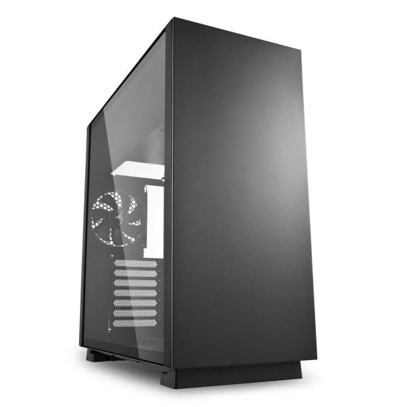 SHARKOON PURE-STEEL-BLACK Pure Steel Midi Tower Kasa