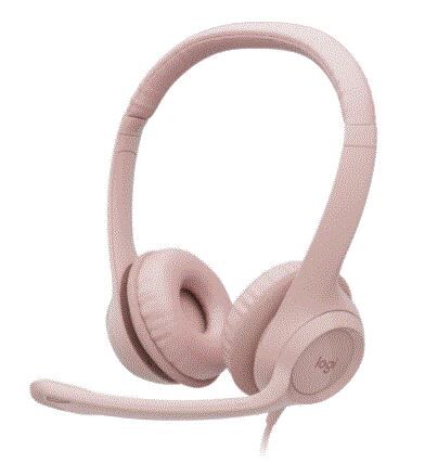 LOGITECH 981-001281 H390 USB Gül rengi Bilgisayar Kulaklığı
