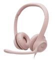 LOGITECH 981-001281 H390 USB Gül rengi Bilgisayar Kulaklığı