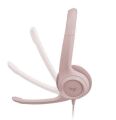 LOGITECH 981-001281 H390 USB Gül rengi Bilgisayar Kulaklığı